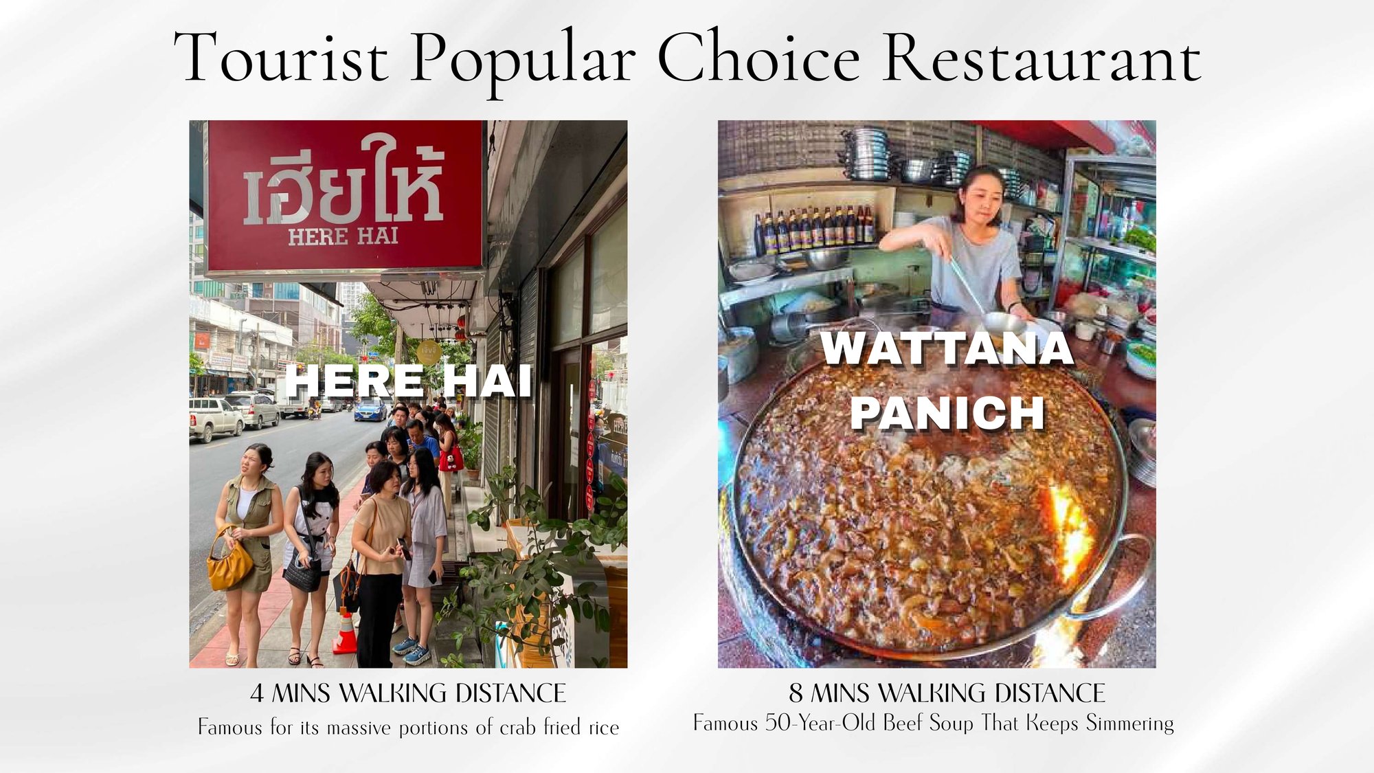 Local favourite restaurants