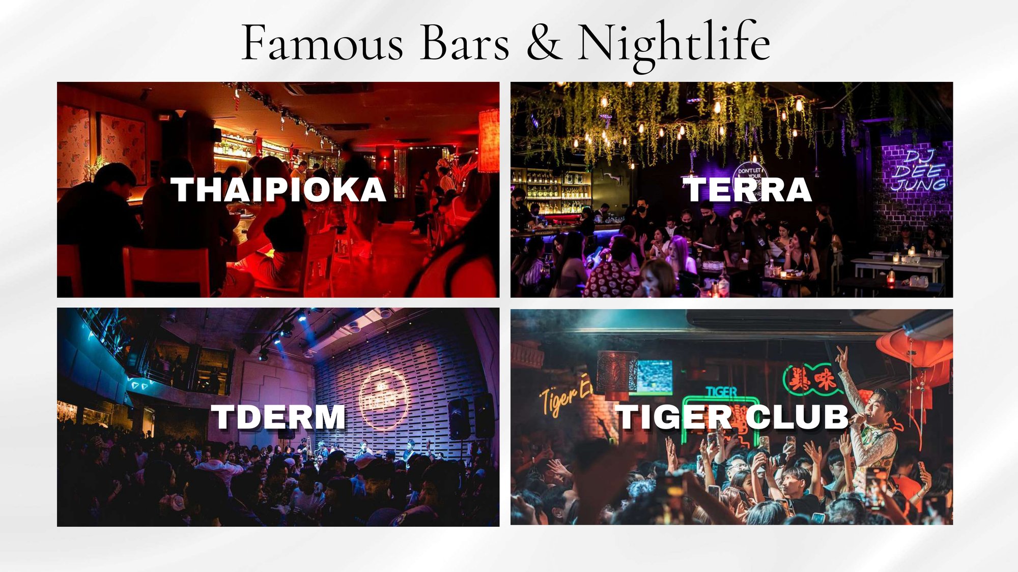 Bars and nightlife