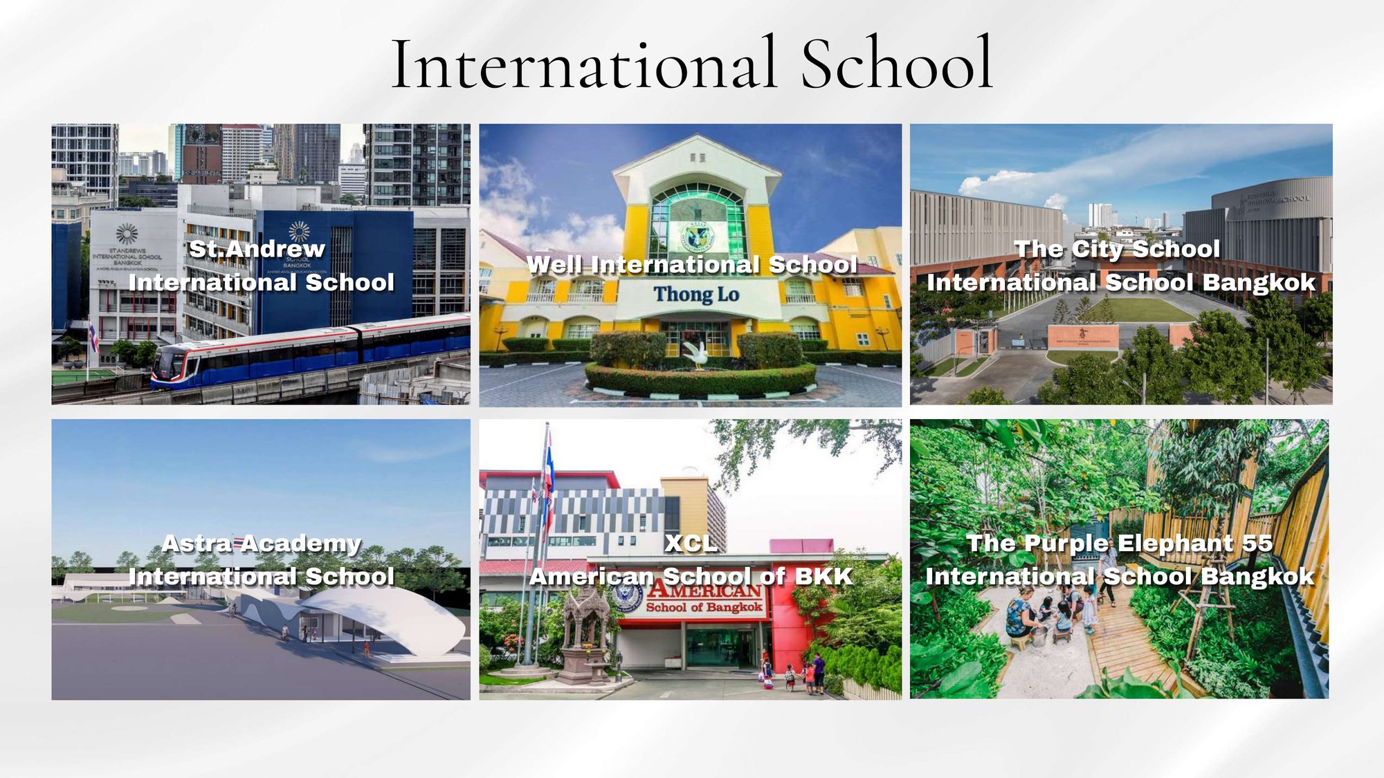 International schools