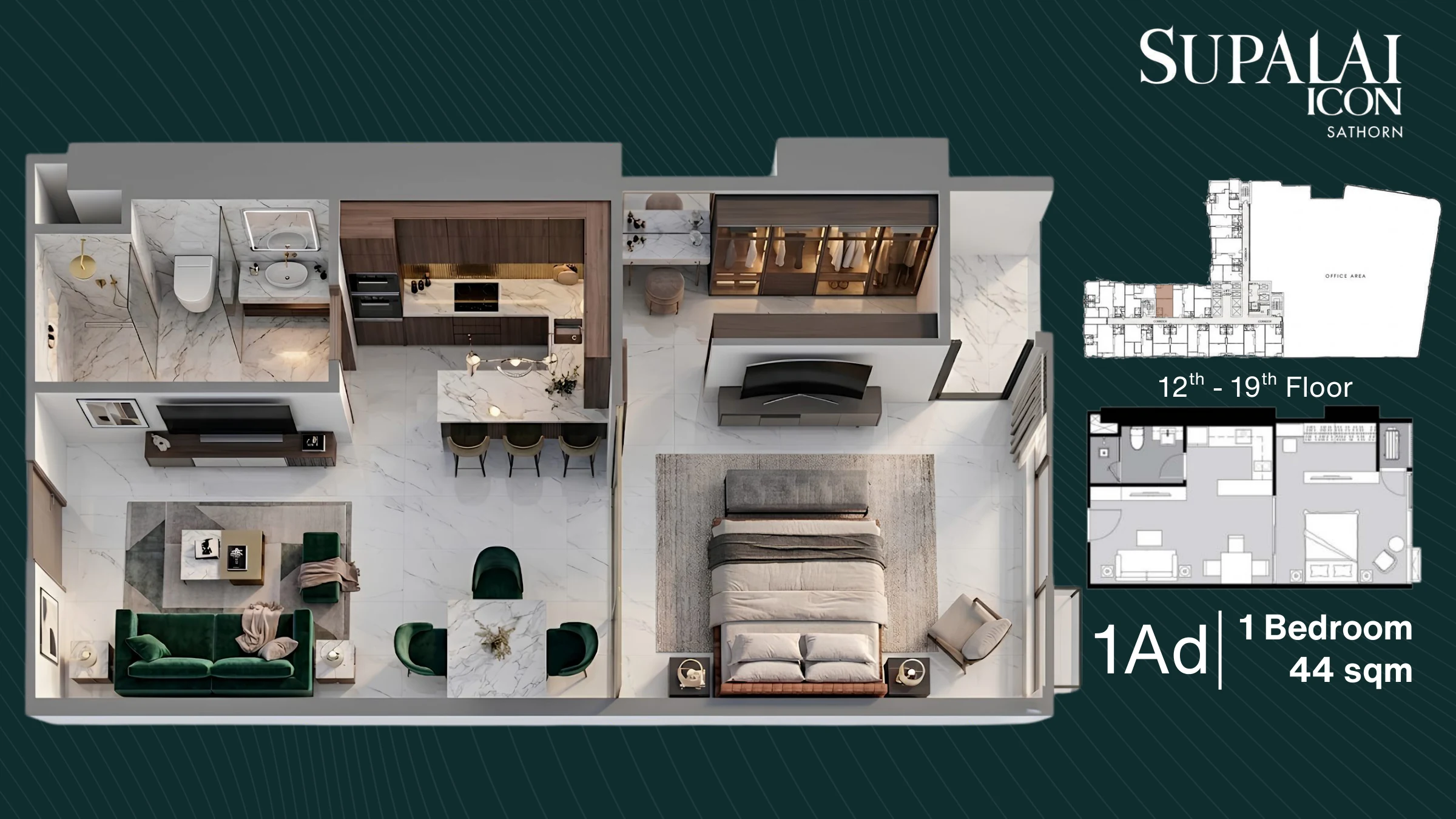 1Ad · 44 sqm